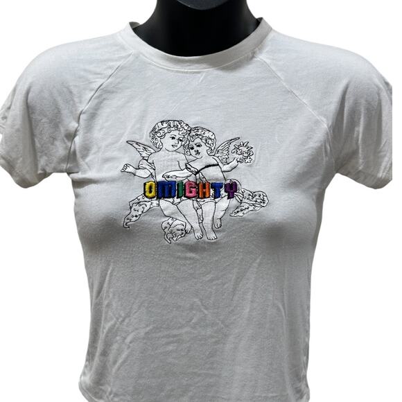 OMIGHTY Cherubs Crop Tee - Picture 3 of 7
